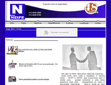 Tablet Screenshot of neife.com.br